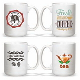 Coffee mug, 15 oz. El Grande Ceramic Mug, Personalised Mugs, Custom Mugs, Advertising Mug, 4.5