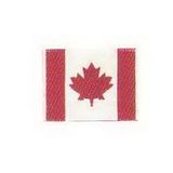 Custom International Collection Woven Applique - Flag of Canada