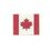 Custom International Collection Woven Applique - Flag of Canada, Price/piece