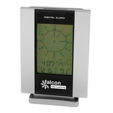 Custom Multi Function Alarm Clock & Calendar (Silver), 7