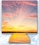 Custom Sunset 1 Sublimated Hugger, 4" W x 5 1/4" H x 3/16" Thick, Price/piece