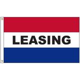Custom Leasing 3' X 5' Message Flag With Heading And Grommets