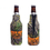 Custom Mossy Oak Camo Premium Collapsible Foam Bottle Insulators w/Zipper, Price/piece