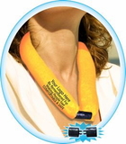 Custom NEW & IMPROVED - HIGH-VIS SAFETY ORANGE CooLooP Water Scarf Tax & Broker Fee FREE. ANY DESIGN, 26