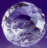 Custom Large Crystal Dome Paper Weight (2