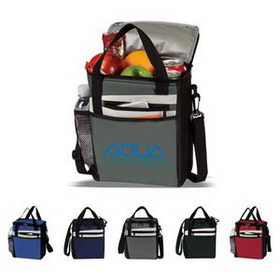 Cooler Bag, 12-Pack Cooler, Portable Insulated Bag, Personalised Cooler, Custom Logo Cooler, 8" L x 9.75" W x 5" H