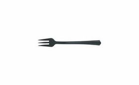 Custom Petite, Mini Plastic Tasting Fork - Black