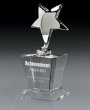 Custom Excelsior Crystal Award, 3 3/8