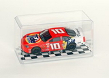 Blank Display for 1:18 Scale 1:24 NHRA Funny Car Case w/Checkered Insert