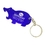 Custom Hippo Aluminum Bottle Opener With Key Chain (9 Week Production), 2 3/8" L X 1 1/8" W, Price/piece