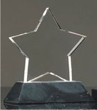 Custom Optical Crystal Star Award (8