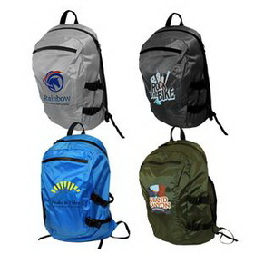 Custom Otaria Packable Backpack, Full Color Digital, 9 1/2" W x 16 1/4" H x 6 1/2" D
