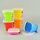 Custom Silicone Collapsible Cup, 3 3/10