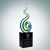 Custom Art Glass Harmony Award, 12