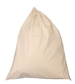 Sturdy Extra Long Cotton Laundry Bag (Blank), 30" W x 40" H