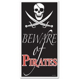 Custom Beware Of Pirates Door Cover, 30