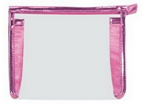 Custom Peerless Cosmetic Bag, 6 1/2" L x 1" W x 5" H