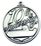 Custom 1 1/2" Medal W/ Loop (10th Anniversary) Gold, Silver or Bronze, Price/piece