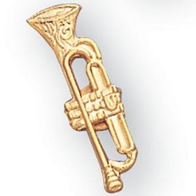 Blank Musical Instrument Pins (Trumpet)