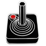 Blank Atari Joystick Pin, 1