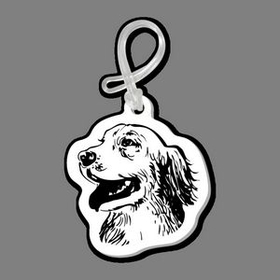 Custom Dog (Irish Setter) Bag Tag