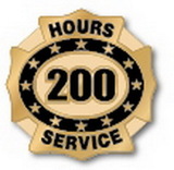 Custom 200 Hours of Service Deluxe Clutch Pin