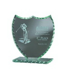 Custom Jade Glass Shield, 6.5