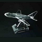 Custom Crystal Air Plane(Sand Blast)