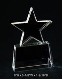 Custom Star Optical Crystal Award Trophy., 8
