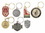 Custom 1 1/4" Single Sided Metal Keychain, Price/piece