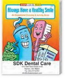 Custom Always Have A Healthy Smile Coloring Book, 8