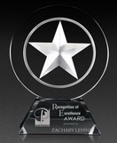 Custom Starglow Crystal Award (5