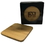 4 Piece Square Bamboo Coaster Gift Set, Price/piece