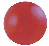 Custom 12" Inflatable Solid Red Beach Ball
