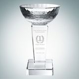 Custom Designer Collection Glory Optical Crystal Trophy (8 1/2
