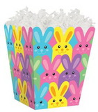 Blank Easter Bunnies Sweet Treat Box, 4" L x 4" W x 4 1/2" H