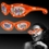 Orange Custom LED Billboard Sunglasses, Price/piece