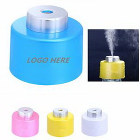 Custom Mini portable bottle cap air humidifier with usb cable for office home, 2 15/16" L x 2 3/8" W