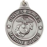 U.S. Marine Corps Pewter Key Chain