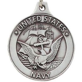 U.S. Navy Pewter Key Chain
