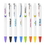Custom Colorful Series Plastic Ballpoint Pen, 5.57" L x 0.43" W, Price/piece