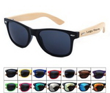 Custom Bamboo sunglasses, 5 3/4