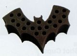 Blank 20 Hole Seasonal Foam Rack for Test Tubes - Halloween Bat