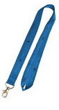 Custom Navy Blue Nylon Lanyards 1