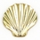 Blank Animal Pin - Sea Shell, 3/4" W, Price/piece