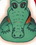 Custom Foam Alligator Pop Up Visor, Price/piece