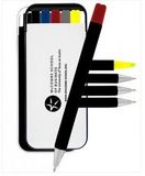 Custom Vendome B Pen, Pencil & Highlighter Stationery Set