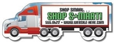 Custom 20 Mil Semi Truck Shape Magnet (5