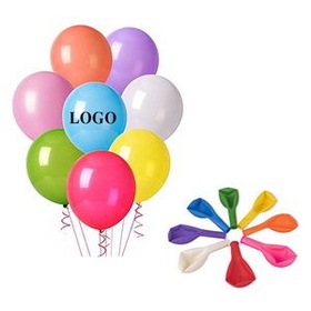 Custom 12" Colorful Round Party Balloons