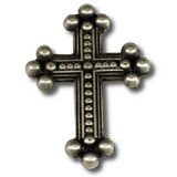 Custom Cross 3 Lapel Pin, 1 3/16